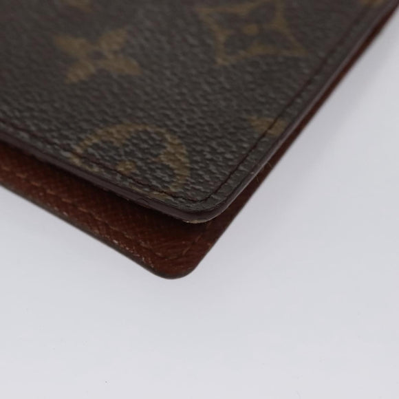 LOUIS VUITTON Monogram Porte 2 Cartes Vertical Pass Case M60533 LV Auth th5620