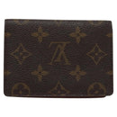 LOUIS VUITTON Monogram Porte 2 Cartes Vertical Pass Case M60533 LV Auth th5620-2