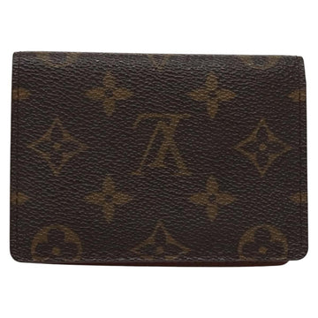 LOUIS VUITTON Monogram Porte 2 Cartes Vertical Pass Case M60533 LV Auth th5620 - 0