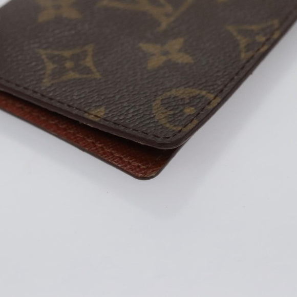 LOUIS VUITTON Monogram Porte 2 Cartes Vertical Pass Case M60533 LV Auth th5620