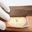 GUCCI GG Supreme Web Sherry Line Clutch Bag PVC Beige Red 89 01 032 Auth th5635-12