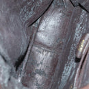 GUCCI Bamboo Hand Bag Leather 2way Brown Gold 001 1705 1638 Auth th5638-9