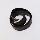 GUCCI Bamboo Hand Bag Leather 2way Brown Gold 001 1705 1638 Auth th5638-21