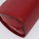 LOUIS VUITTON Epi Dauphine MM Pouch Red M48457 LV Auth th5640-16