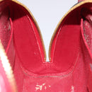 LOUIS VUITTON Epi Dauphine MM Pouch Red M48457 LV Auth th5640-18