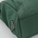 PRADA Hand Bag Nylon Green Auth th5642-15