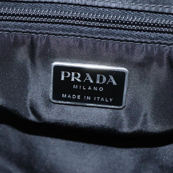 PRADA Hand Bag Nylon Green Auth th5642