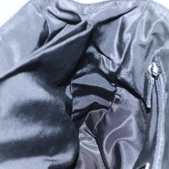 PRADA Hand Bag Nylon Green Auth th5642