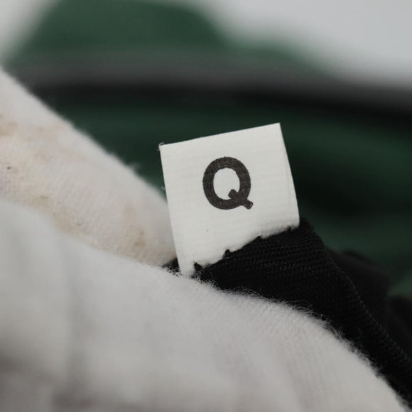 PRADA Hand Bag Nylon Green Auth th5642