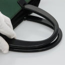 PRADA Hand Bag Nylon Green Auth th5642-7