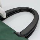 PRADA Hand Bag Nylon Green Auth th5642-14