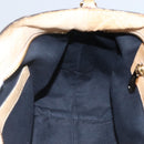 Chloe Hand Bag Leather 2way Beige Gold Auth th5645-20