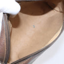 GUCCI GG Supreme Web Sherry Line Clutch Bag PVC Beige Red 56 01 012 Auth th5648-10