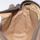 GUCCI GG Supreme Web Sherry Line Clutch Bag PVC Beige Red 56 01 012 Auth th5648-11