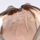 GUCCI GG Supreme Web Sherry Line Clutch Bag PVC Beige Red 89 01 012 Auth th5649-11