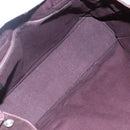 HERMES Fourre Tout MM Hand Bag Canvas Wine Red Auth th5651-15