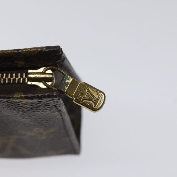 LOUIS VUITTON Monogram Poche Toilette 15 Pouch M47546 LV Auth th5656