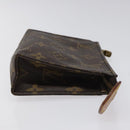 LOUIS VUITTON Monogram Poche Toilette 15 Pouch M47546 LV Auth th5656-3