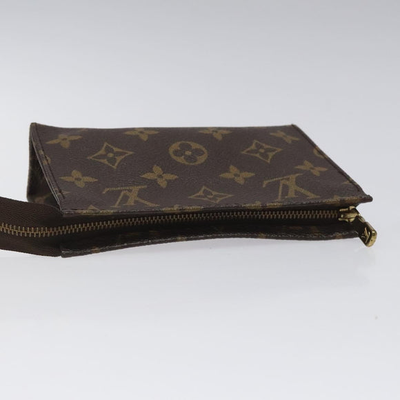 LOUIS VUITTON Monogram Poche Toilette 15 Pouch M47546 LV Auth th5656