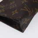 LOUIS VUITTON Monogram Poche Toilette 15 Pouch M47546 LV Auth th5656-14