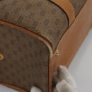 GUCCI Micro GG Supreme Hand Bag PVC Brown Gold 000 084 0158 Auth th5660-15