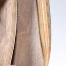 GUCCI Micro GG Supreme Hand Bag PVC Brown Gold 000 084 0158 Auth th5660-20