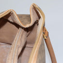 GUCCI Micro GG Supreme Hand Bag PVC Brown Gold 000 084 0158 Auth th5660-22