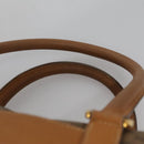 GUCCI Micro GG Supreme Hand Bag PVC Brown Gold 000 084 0158 Auth th5660-8