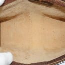 GUCCI GG Supreme Web Sherry Line Clutch Bag PVC Beige Red 89 01 001 Auth th5661-10