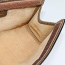 GUCCI GG Supreme Web Sherry Line Clutch Bag PVC Beige Red 89 01 001 Auth th5661-11