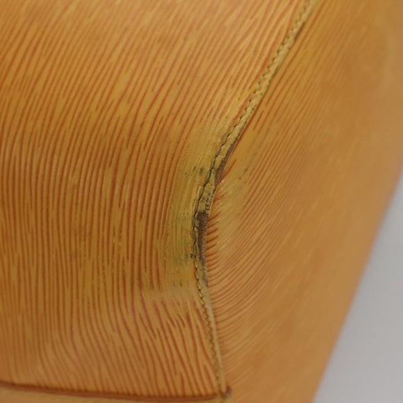 LOUIS VUITTON Epi Petit Noe Shoulder Bag Yellow M44109 LV Auth th5672