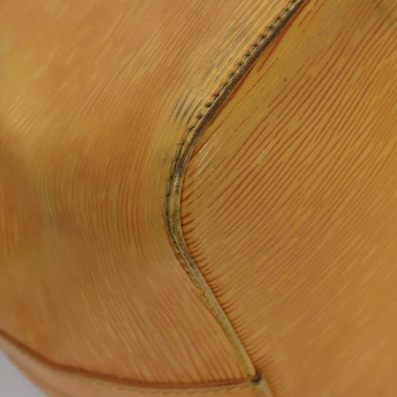 LOUIS VUITTON Epi Petit Noe Shoulder Bag Yellow M44109 LV Auth th5672