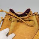 LOUIS VUITTON Epi Petit Noe Shoulder Bag Yellow M44109 LV Auth th5672-16