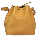 LOUIS VUITTON Epi Petit Noe Shoulder Bag Yellow M44109 LV Auth th5672-3