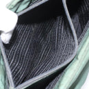 PRADA Hand Bag Nylon Khaki Auth th5681-21