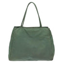 PRADA Hand Bag Nylon Khaki Auth th5681-2