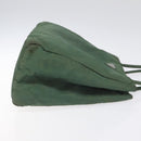 PRADA Hand Bag Nylon Khaki Auth th5681-3