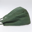 PRADA Hand Bag Nylon Khaki Auth th5681-4