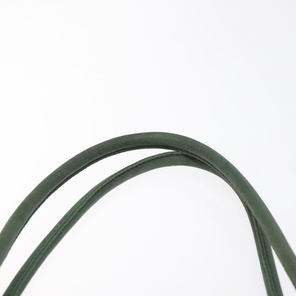 PRADA Hand Bag Nylon Khaki Auth th5681