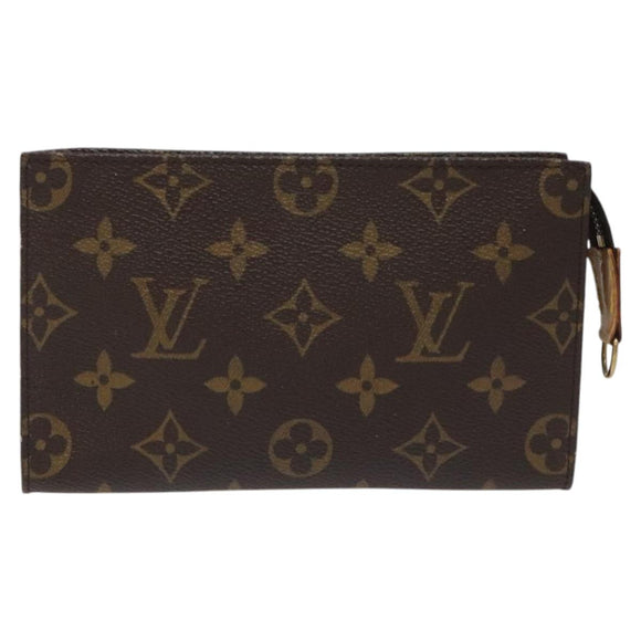 LOUIS VUITTON Monogram Bucket PM Accessory Pouch LV Auth th5687