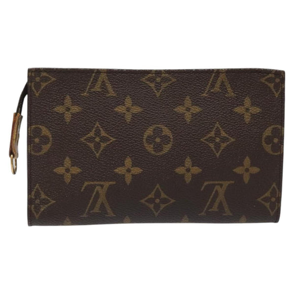 LOUIS VUITTON Monogram Bucket PM Accessory Pouch LV Auth th5687