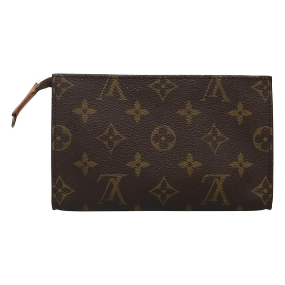 LOUIS VUITTON Monogram Bucket PM Accessory Pouch LV Auth th5688