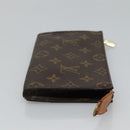 LOUIS VUITTON Monogram Bucket PM Accessory Pouch LV Auth th5688-3