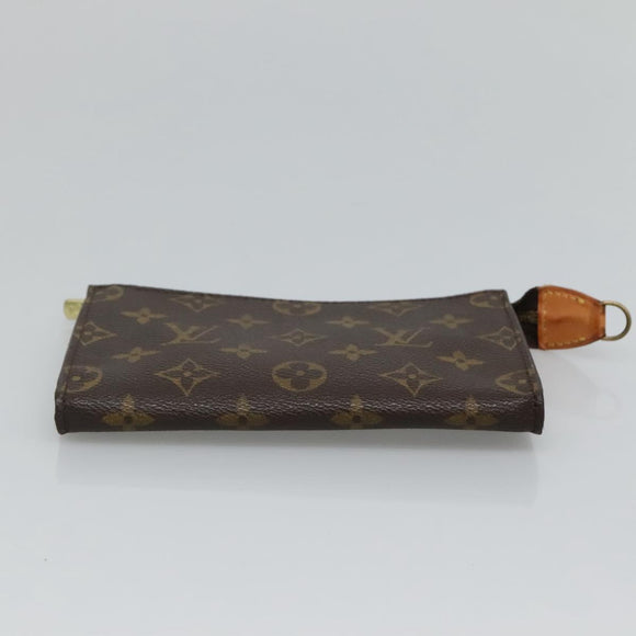 LOUIS VUITTON Monogram Bucket PM Accessory Pouch LV Auth th5688
