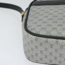 GUCCI Micro GG Supreme Shoulder Bag PVC Navy Gold 001 904 0439 Auth th5693-10