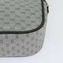 GUCCI Micro GG Supreme Shoulder Bag PVC Navy Gold 001 904 0439 Auth th5693-11