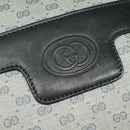 GUCCI Micro GG Supreme Shoulder Bag PVC Navy Gold 001 904 0439 Auth th5693-17