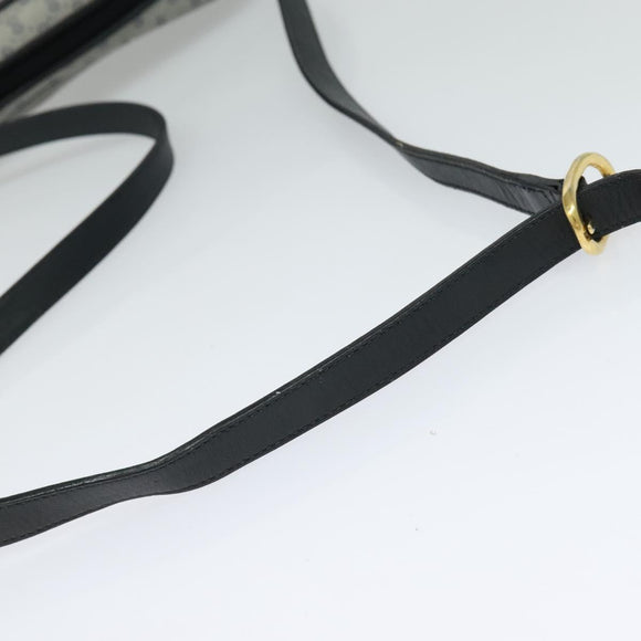 GUCCI Micro GG Supreme Shoulder Bag PVC Navy Gold 001 904 0439 Auth th5693