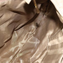 BURBERRY Shoulder Bag Leather Beige Gold Auth th5697-18