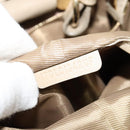 BURBERRY Shoulder Bag Leather Beige Gold Auth th5697-12